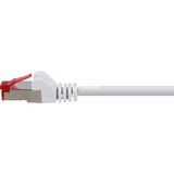 goobay Câble de raccordement RJ-45 S/STP avec Cat.6 Blanc, 20 mètres