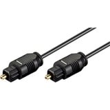 goobay Câble optique Toslink Noir, 10 mètres