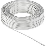 goobay Câble pour haut-parleur Blanc, 10 mètres, 2x 0,75 mm²