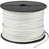 goobay Câble réseau RJ-45 F/UTP Cat.5e Gris, 100 mètres, Enrouleur de câble, Flexible