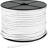 goobay Câble réseau RJ-45 SF/UTP Cat.5e Gris, 100 mètres, Enrouleur de câble, Flexible