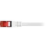 goobay Câble réseau RJ-45 S/STP Cat.6 Blanc, 20 mètres