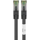 goobay Câble réseau S/FTP Cat.8.1 Noir, 0,5 mètre