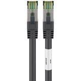 goobay Câble réseau S/FTP Cat.8.1 Noir, 1 mètre