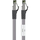 goobay Câble réseau S/FTP Cat.8.1 Gris, 1 mètre
