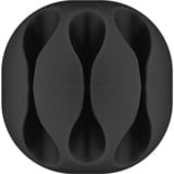 goobay Kit de gestion des câbles, Guide-câble Noir, 5 pièces