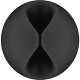 goobay Kit de gestion des câbles, Guide-câble Noir, 5 pièces
