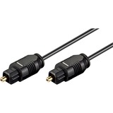 goobay Optique Toslink, Câble Noir, 10 mètres