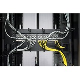 APC AR8425A accessoire de racks Panneau de gestion de câbles, Guide-câble Panneau de gestion de câbles, Noir, 1U, 445 mm, 7,6 cm, 44 mm