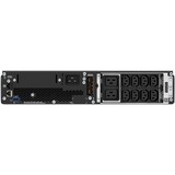 APC Alimentation de secours Smart-UPS On-Line 3000VA Noir, 8x C13, 2x C19 sortie, rackable, SRT3000RMXLI