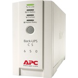 APC Back-UPS CS BK650EI Beige, Veille, 0,65 kVA, 400 W, Sinus, 160 V, 286 V, Vente au détail