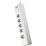 APC PM5-GR protection surtension Blanc 5 sortie(s) CA 230 V 1,83 m, Multiprise Blanc, 918 J, 5 sortie(s) CA, Type F, 230 V, 50 Hz, 2300 W