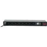 APC Rack PDU Switched AP7921B Noir, 0U/1U, 8x C13