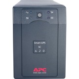 APC Smart-UPS SC SC620I Gris foncé, Interactivité de ligne, 0,62 kVA, 390 W, Sinus, 50/60 Hz, 320 J, Vente au détail