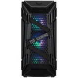 ASUS TUF Gaming GT301 boîtier midi tower Noir | 2x USB-A | RGB | Window