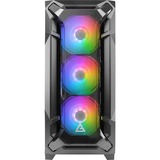 Antec DF600 Flux, Boîtier PC Noir, 2x USB-A | RGB | Tempered Glass