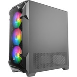 Antec DF600 Flux, Boîtier PC Noir, 2x USB-A | RGB | Tempered Glass