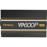Antec VP600P Plus-EC, 600 Watt alimentation  Noir