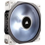 Corsair Air ML120 Pro Boitier PC Ventilateur 12 cm Noir, Transparent, Ventilateur de boîtier Blanc, Ventilateur, 12 cm, 400 tr/min, 2400 tr/min, 37 dB, 75 cfm