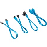 Corsair CC-8900247 câble d'alimentation interne 0,3 m, Câble d'extension Bleu, 0,3 m, Mâle, Mâle, Droit, Droit, Bleu