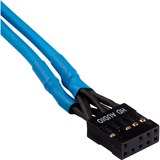 Corsair CC-8900247 câble d'alimentation interne 0,3 m, Câble d'extension Bleu, 0,3 m, Mâle, Mâle, Droit, Droit, Bleu
