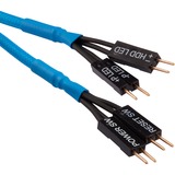 Corsair CC-8900247 câble d'alimentation interne 0,3 m, Câble d'extension Bleu, 0,3 m, Mâle, Mâle, Droit, Droit, Bleu