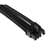 Corsair CP-8920215 câble d'alimentation interne Noir, Mâle, Femelle, Droit, Droit, Noir