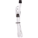 Corsair CP-8920238 câble d'alimentation interne 0,75 m Blanc, 0,75 m, 8-pin(4+4) EPS12V, 4-pin ATX12V, Mâle, Mâle, Droit