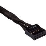 Corsair Kit d'extension de la face avant, Câble d'extension Noir, 0,3 mètre