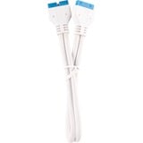 Corsair Kit d'extension de la face avant, Câble d'extension Blanc, 0,3 mètre