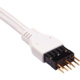 Corsair Kit d'extension de la face avant, Câble d'extension Blanc, 0,3 mètre
