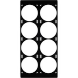 Corsair Obsidian 1000D 8x 120 mm Fan Tray, module Noir