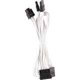 Corsair Premium Individually Sleeved PSU Pro Kit Type 4 Gen 4, Câble Blanc, 20 pièces