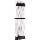 Corsair Premium Individually Sleeved PSU Pro Kit Type 4 Gen 4, Câble Blanc, 20 pièces