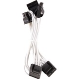 Corsair Premium Individually Sleeved PSU Pro Kit Type 4 Gen 4, Câble Blanc, 20 pièces