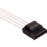 Corsair Premium Individually Sleeved PSU Pro Kit Type 4 Gen 4, Câble Blanc, 20 pièces