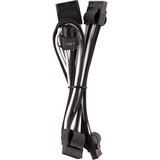 Corsair Premium Individually Sleeved PSU Pro Kit Type 4 Gen 4, Câble Blanc/Noir, 20 pièces