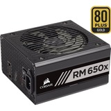 Corsair RM650X (2018), 650 Watt, Alimentation Noir, 4x PCIe, Full Câble management