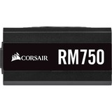 Corsair RM750, 750 Watt, Alimentation  Noir, 6x PCIe, Full Câble management