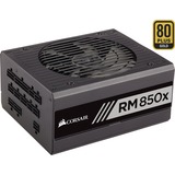 Corsair RM850X, Alimentation PC Noir, 850 W, 100 - 240 V, 935 W, 47 - 63 Hz, 12 A, 6 A