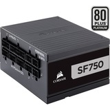 Corsair SF750 Platinum, 750 Watt alimentation Noir, 750 W, 130 W, 750 W, 130 W, 3,6 W, 12,5 W