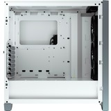 Corsair iCUE 4000X RGB boîtier midi tower Blanc | 1x USB-A | 1x USB-C | RGB | Window