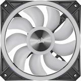 Corsair iCUE QL120 RGB , Ventilateur de boîtier Noir, Ventilateur-connecteur PWM à 4 broches