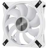 Corsair iCUE QL140 RGB ventilateurs de boîtier Blanc, 2 pièces, 140 x 140 x 25 mm, PWM