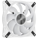 Corsair iCUE QL140 RGB ventilateurs de boîtier Blanc, 2 pièces, 140 x 140 x 25 mm, PWM