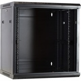 DSI Armoire murale 12U avec porte en verre - DS6412, Armoire informatique Noir, 600 x 450 x 635 mm