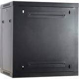 DSI Armoire murale 12U avec porte en verre - DS6412, Armoire informatique Noir, 600 x 450 x 635 mm