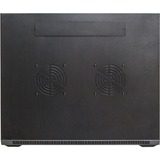 DSI Armoire murale 12U avec porte en verre - DS6412, Armoire informatique Noir, 600 x 450 x 635 mm