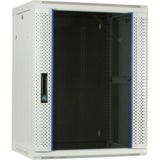 DSI Armoire murale 15U blanche avec porte en verre - DS6415W, Armoire informatique Blanc, 600 x 450 x 770mm