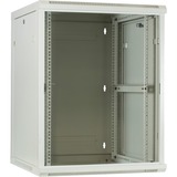 DSI Armoire murale 15U blanche avec porte en verre - DS6615W, Armoire informatique Blanc, 600 x 600 x 770mm
